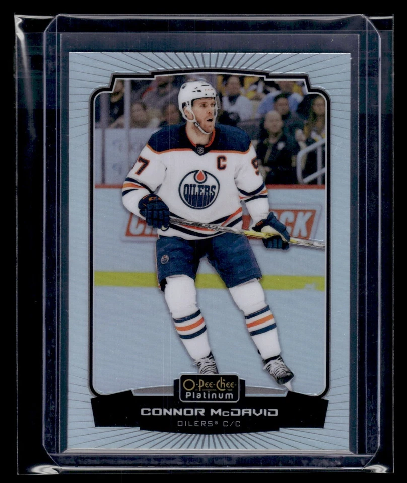 2022 O-Pee-Chee Platinum OPC Rainbow #97 Connor McDavid Oilers QTY - Image 1 of 2