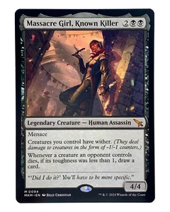 MTG | Massacre Girl, Known Killer | Murders at Karlov Manor | NM | EN - Bild 1 von 1