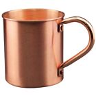 2X(450Ml Copper Mug Water Cup  Cup Straight Body Curling Cup Bar7204
