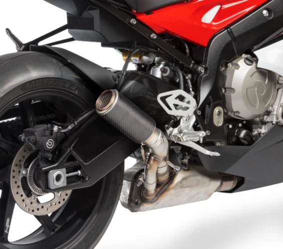 Escape antideslizante HotBodies Racing carbono MGP Stinger 17-21 BMW S1000RR 21701-2405 Foto 1 de 3