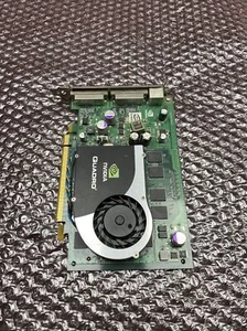 Dell 0RN034 NVidia QuadroFX 1700 512MB Dual DVI S-Video PCIe Video Card - Picture 1 of 9