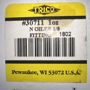 TRICO 30711; 1 Ounce Oiler; 1/8"NPT - Picture 1 of 4