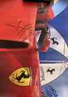 Schumacher Poster mit Autogram, hand signed