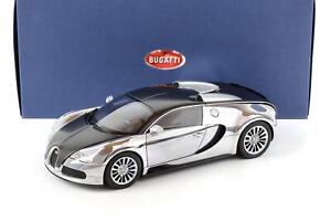 1:18 AUTOart Bugatti Veyron 16.4 PUR SANG Black/ Aluminium Casting 2008