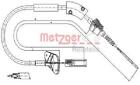 Original METZGER Seilzug Kupplungsbettigung 12.7202 fr Fiat Ford
