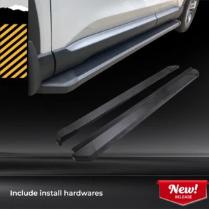 All Black Running Board fits for Ford Escape 2020-2025 Side Step Nerf Bar 2PCS - Picture 1 of 13