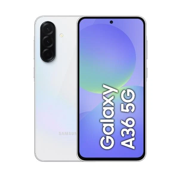 SAMSUNG GALAXY A36 5G AI 6GB RAM 128GB BIANCO NANO SIM +eSIM 6.7 AMOLED GARANZIA - Immagine 1 di 4