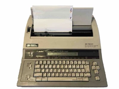 Smith Corona XD 7800 Electric Typewriter~Word Processor~Tested~See VIDEO~New INK - Image 1 of 4