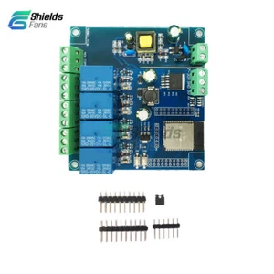 AC DC ESP32 WIFI Bluetooth 4 Channel Relay Module ESP32-. Development Board - Picture 1 of 17