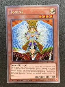 Honest NKRT-EN014 Platinum Rare Limited Edition Yugioh Card - Picture 1 of 5