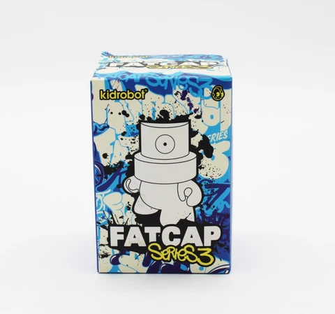 Kidrobot Fatcap Series 3 Mini Series 3" Single Blind Box Vinyl Figure Cover