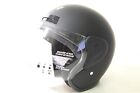Stormer - Motorcycle Helmet Jet Motorcycle Sun - Black Matt - SIZE XS