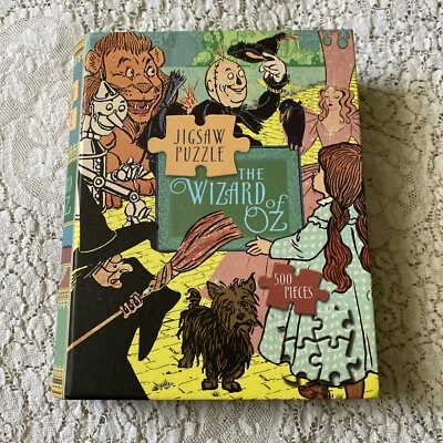 Jigsaw Puzzle THE WIZARD OF OZ 500 pieces in book like box 18"x14" NEW - Image 1 of 4