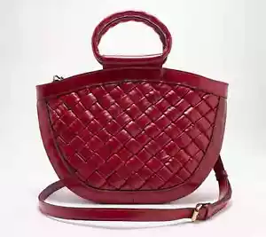 Nuevo Bolso Patricia Nash Cuero Oliena Cartera Rojo Rubí A628969 - Imagen 1 de 4
