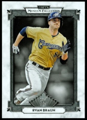 2014 Topps Museum Collection #92 Ryan Braun - Image 1 of 2