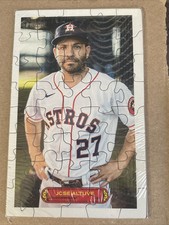 2023 Topps Heritage 1974 Topps Puzzles JOSE ALTUVE /500 SP (#74PB-13) Astros