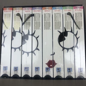 Betty Boop The Definitive Collection 8 Volume VHS Box Set Vintage, 6 Are Sealed - Picture 1 of 5