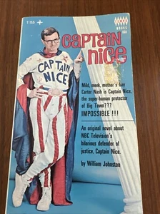 CAPTAIN NICE Paperback Novel Based on 60s Buck Henry TV Series William Johnston - Picture 1 of 8