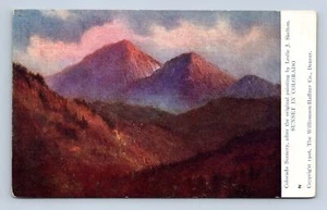 Sunset in Colorado Postcard Unposted - Picture 1 of 2