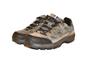 L.L. Bean Lace Up Low Top Hiking Trail Boots Shoes Women's 9M Leather 0UP2204 - Picture 1 of 12