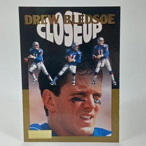 DREW BLEDSOE 1997 Skybox Premium Closeup #3CU  New England Patriots