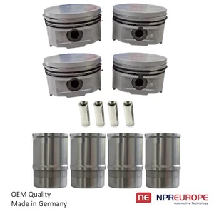 PISTONS LINERS & RINGS FOR PEUGEOT 206 106 PARTNER 1.1 TU1JP ENGINES 72.00MM - Picture 1 of 5