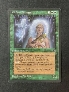 MTG Homelands Willow Priestess RESERVED LIST LP - Foto 1 di 2