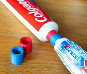 Toothpaste Transfer Tool | Easy Refill Adapter for Toothpaste Tubes | - Picture 1 of 2