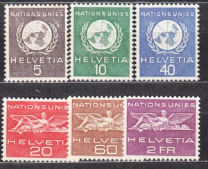 Suiza - Servicio Yvert 363/8 usado - Imagen 1 de 1