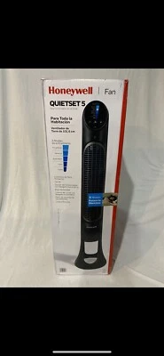 霍尼韦尔QuietSet全房间塔式风扇-黑色 — 第 1/2 张图片