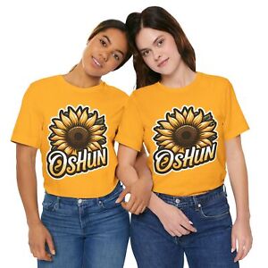 Oshun flower T-Shirt - Spiritual Orisha Worship & Yoruba Mythology