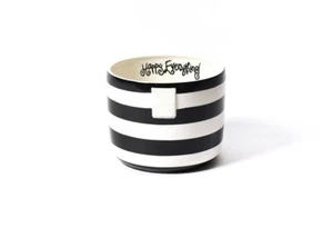 Happy Everything!™ - Black Stripe Happy Everything Mini Bowl - MINI-BWL-BLK - Picture 1 of 3