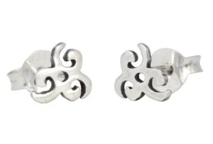 Trisana Tribal Ohrstecker Silber Gothic Schmuck - NEU - Bild 1 von 1