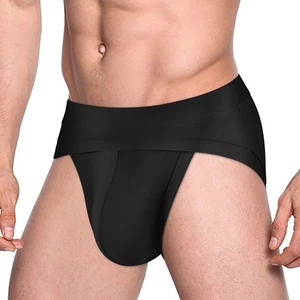 Bequeme Modal Herren Unterwäsche Sexy Große Tasche Atmungsaktiv Slip Unterhose - Bild 1 von 10