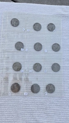 Moneda 12 PESOS MÉXICO José Morales 1970, 1971, 1972, 1975, 1976, 1978 Foto 1 de 4