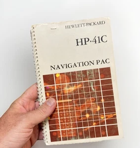 Manual For Navigation pac for Hewlett Packard HP 41CV calculator module - Picture 1 of 3