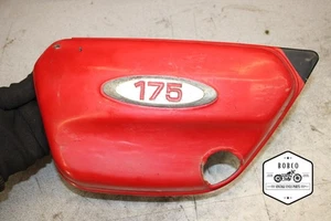 Honda CL175 1970 Scrambler cubierta lateral izquierda panel cubierta carenado 0109,qv - Imagen 1 de 8