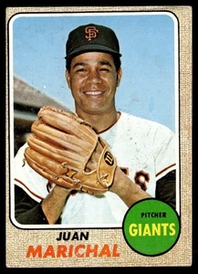 1968 Topps Juan Marichal -- Gigantes de San Francisco #205 - Imagen 1 de 2