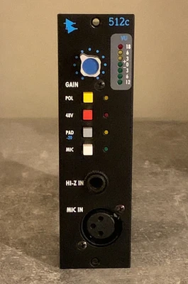 API 512C - 500 Series Mic Line Preamp/DI - Image 1 of 3