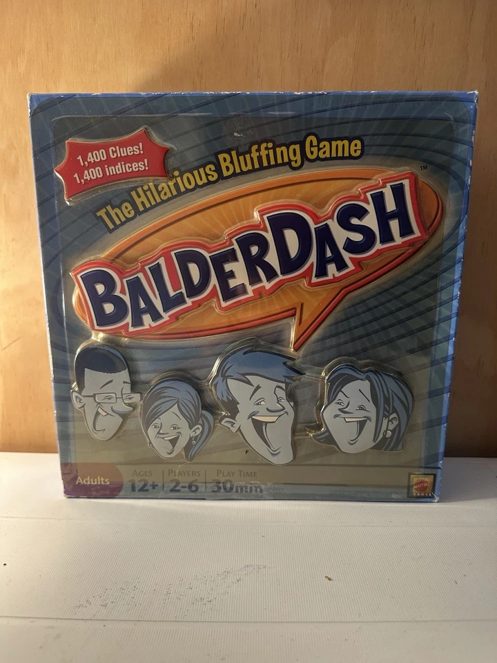 Balderdash The Hilarious Bluffing Game Edición 2009 Adulto 6 Jugadores Mattel R2813 Foto 1 de 1
