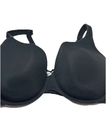 Sujetador Lane Bryant Cacique Cobertura Completa Soporte con Aros Negro Algodón Plus 46DDD Foto 1 de 4