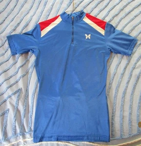 Shaversport Vintage Radtrikot Gr. S Small blau Lycra - Bild 1 von 9