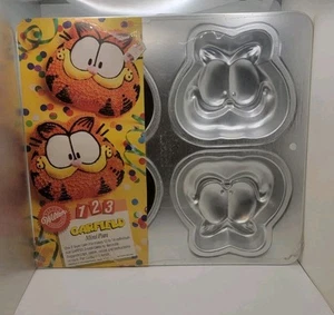 Vintage Garfield Dicke Katze Mini Kuchen Backform Form 2105-9441 Neu Wilton Co - Bild 1 von 9