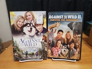 Gegen die Wildnis & Gegen die Wildnis II: Überleben Sie die Serengeti DVD Lot - Bild 1 von 4