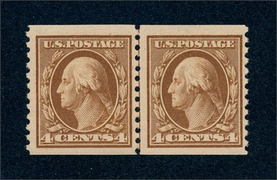 drbobstamps US Scott #446 Mint NH OG Coil LP w/Clean 2025 PSE Cert SCV $1550 - Image 1 of 3