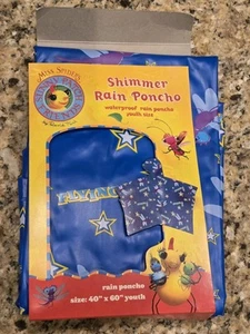 Official Youth Sz Miss Spider's Sunny Patch Friends Simmer Rain Poncho NEW VTG - Picture 1 of 5