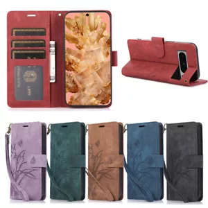 Hülle Für Google Pixel 7 Pro 7A 8 Handyhülle Leder magnetische Klapphülle Wallet - Bild 1 von 16