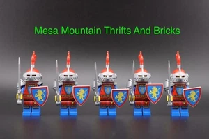 LEGO® Löwenritter Minifiguren Lot X5 NEU Kings Guard Soldat 10305 10332 40567 Fig - Bild 1 von 7