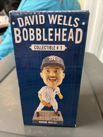 2018 SGA YANKEES DAVID WELLS  BOBBLEHEAD 4/23/18  YANKEES MINT BOBBLE NEW Cover