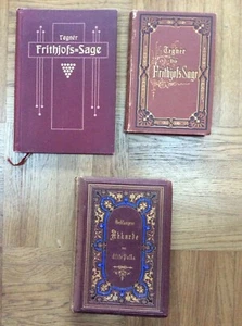 Frithjofs-Sage Tegner Verklungene Akkorde Polko Prachtausgaben Konvolut - Bild 1 von 7